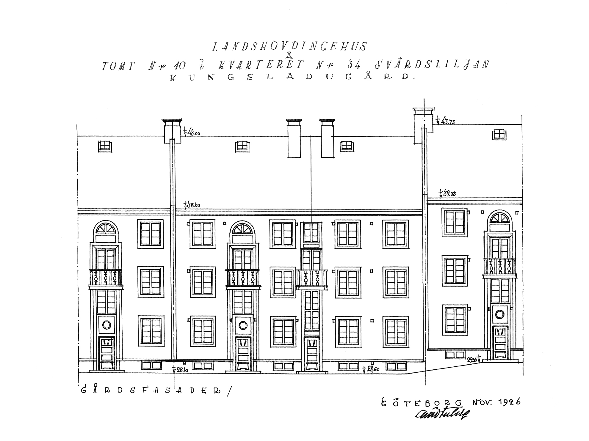 image of estate facade