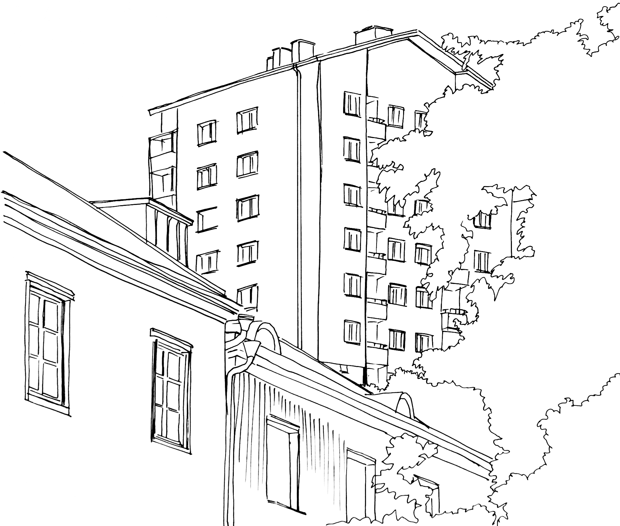 image of estate facade