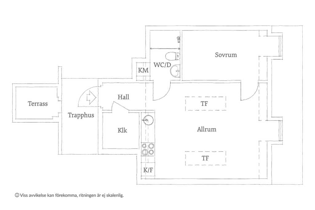 OBS - Bilderna är illustrationer ( 3 D ). De är baserade på de 4 lägenheterna som ska byggas, men mindre avvikelser kan förekomma.