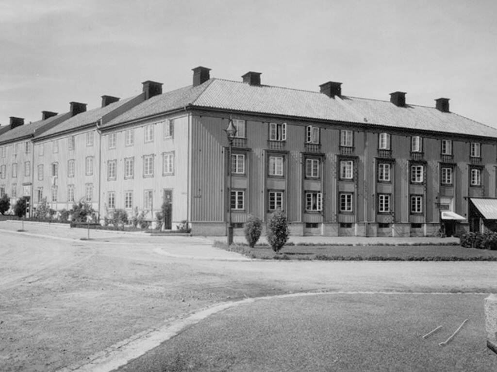 Brf Kärleksörten byggt 1927.